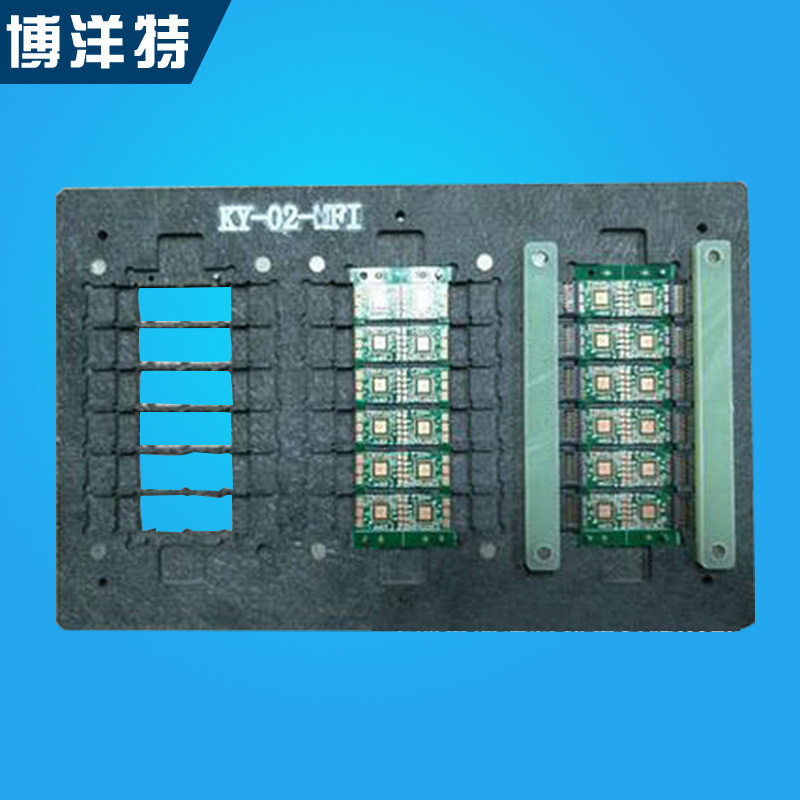PCB焊接顶针打螺丝后焊治具