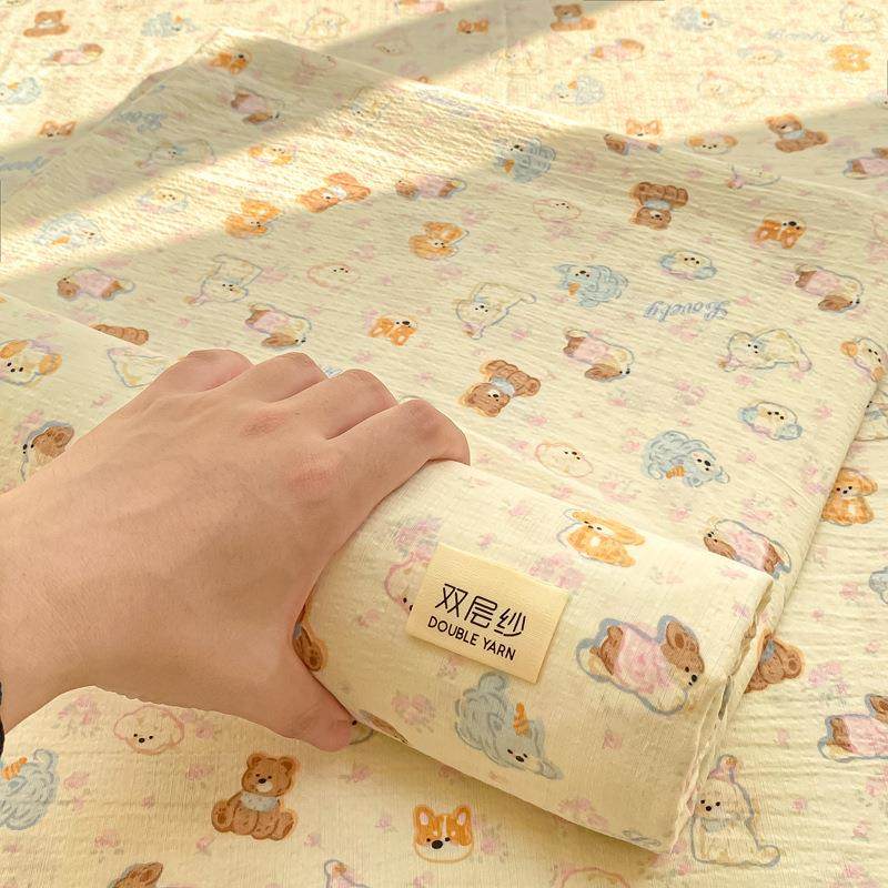 A类卡通双层纱床单单件儿童家用被单人学生宿舍三件套非纯棉3,畜牧/养殖物资,畜牧/养殖器械,淘宝优惠券,粉丝福利购,淘宝优惠卷