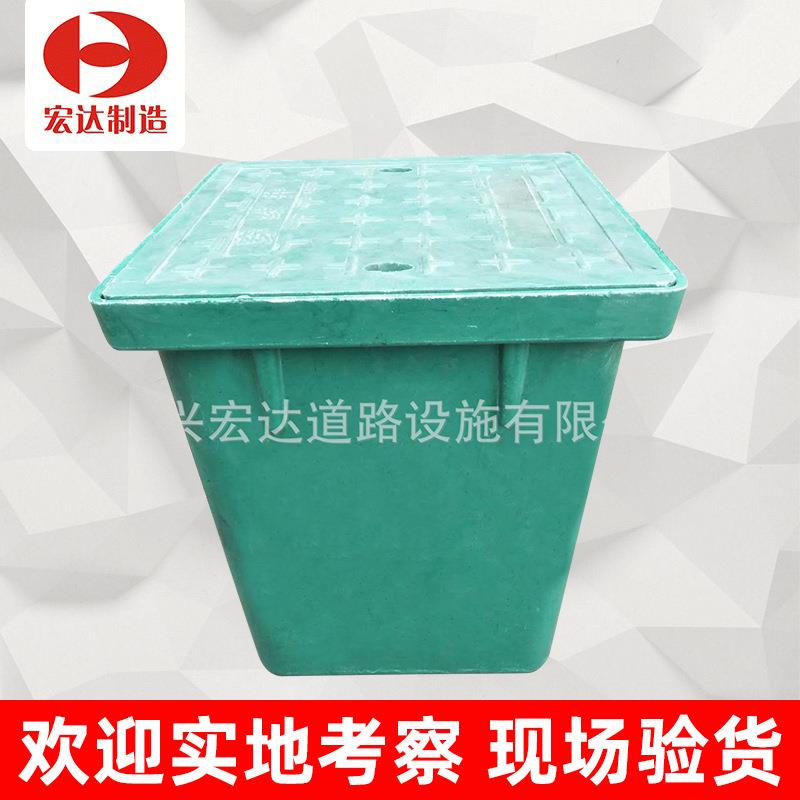 集水井沙井盖手孔井一体式穿线井方形成品窨井盖路灯40高