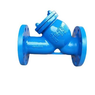 GL41H-16C铸钢DN40管道过滤器蒸汽导热油y型法兰过滤器dn50100