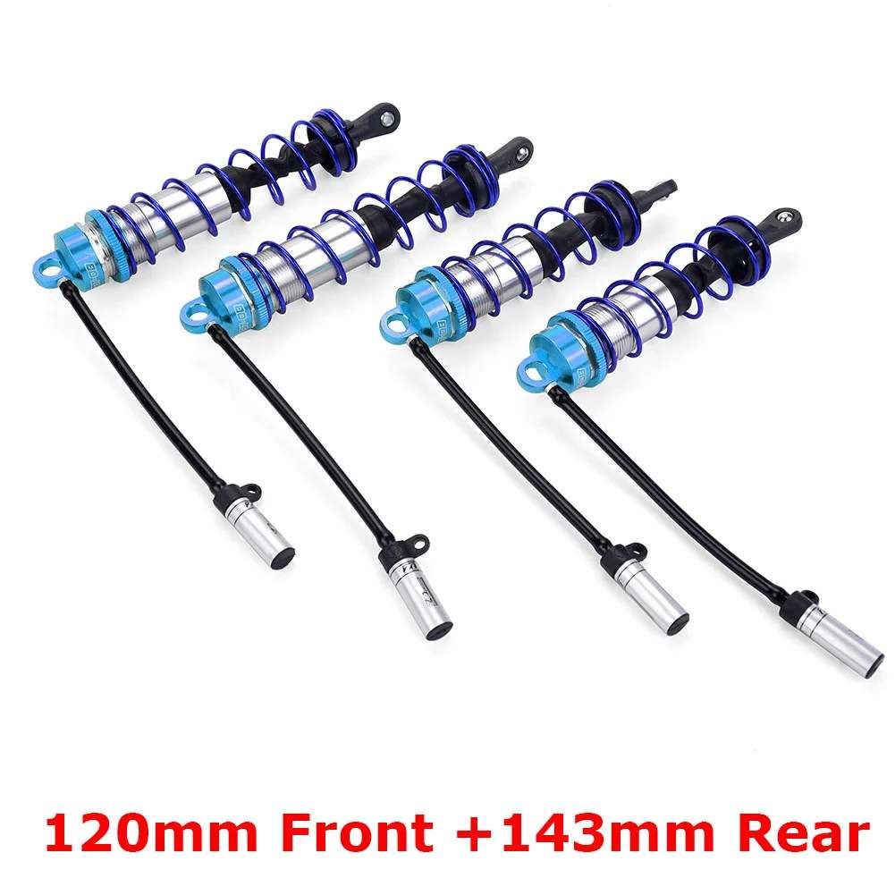 1/8 RC遥控模型车前避震器120mm+后避震器143mm套装 车模配件