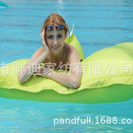 热卖豆袋吊床水上游乐躺椅浮床直销户外折叠靠背浮排爆款