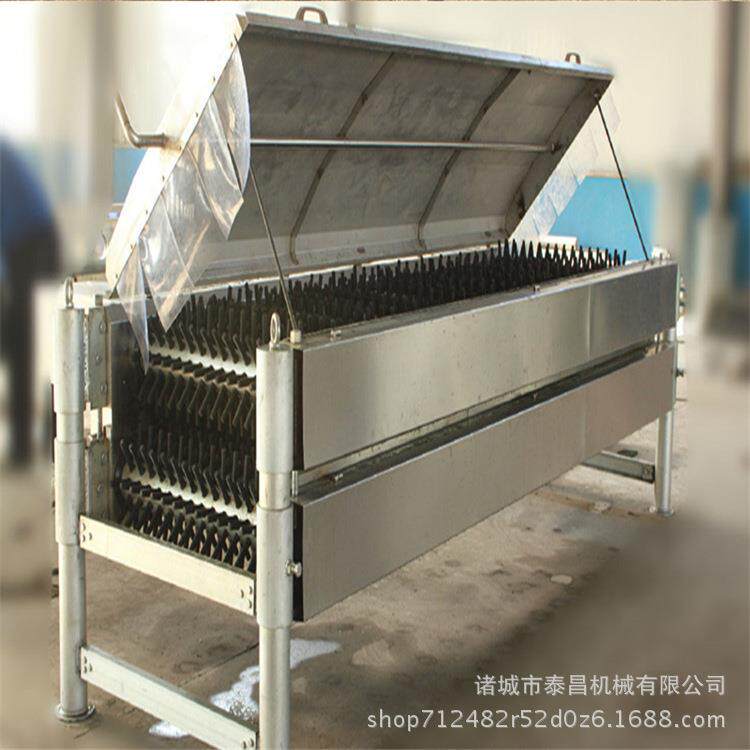 全自动家禽脱毛机中小型鸡鸭鹅屠宰流水线新型家禽浸烫去毛设备