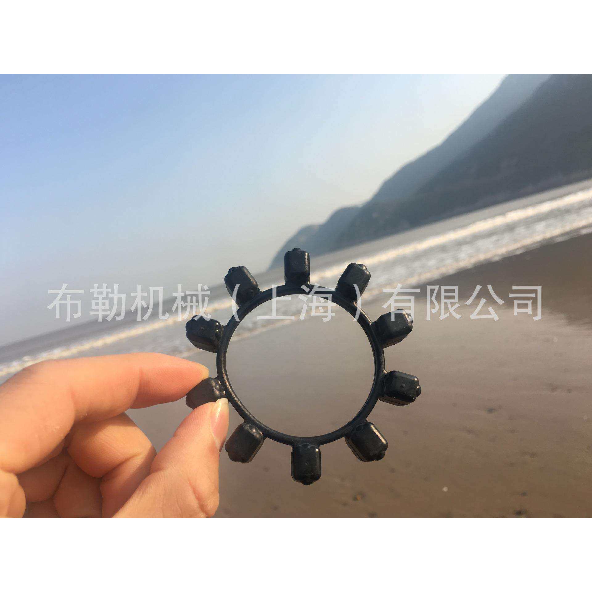 上海布勒红色黄绿梅花联轴器缓冲垫/橡胶块GM9/12/14/19/24/28/38