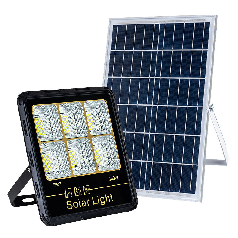 LED太阳能超亮防水投光灯