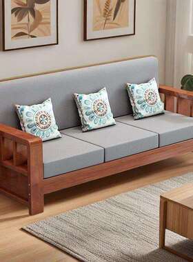 NuSun 贵宾/泰迪幼犬犬粮 2500g现代简约全实木沙发小户型三人位