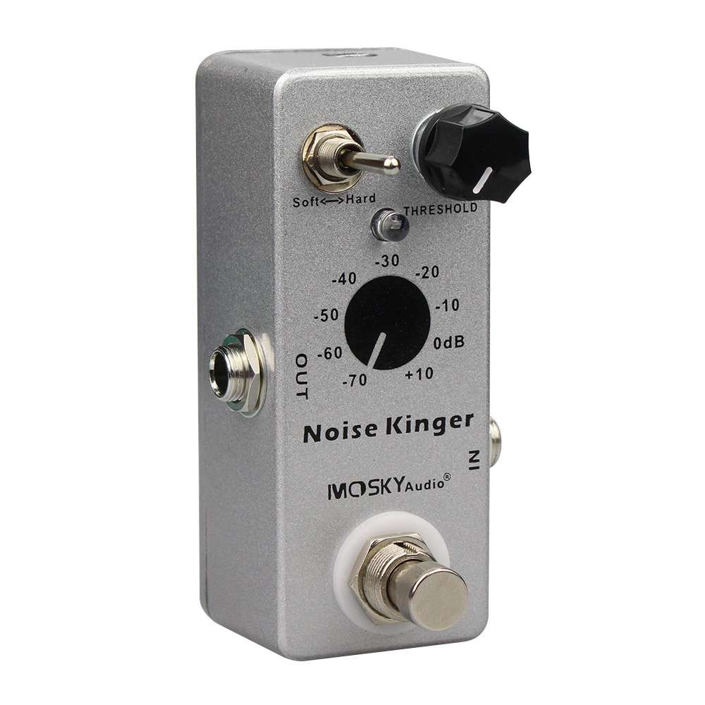 MOSKY Noise Kinger(GATE)失真底噪降噪门吉他单块效果器噪声门限