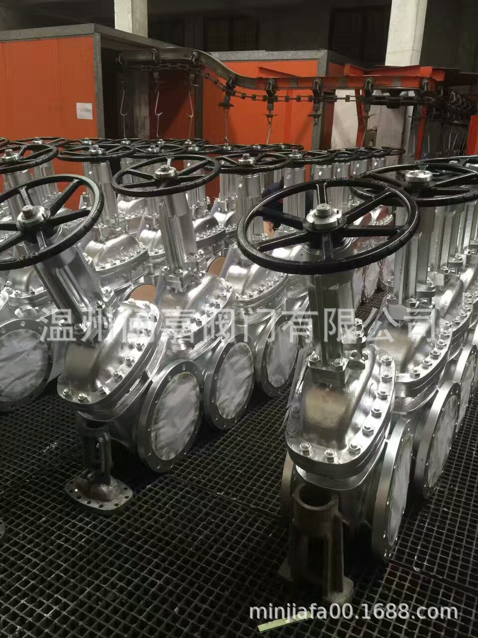 闽嘉牌美标不锈钢暗杆法兰闸阀