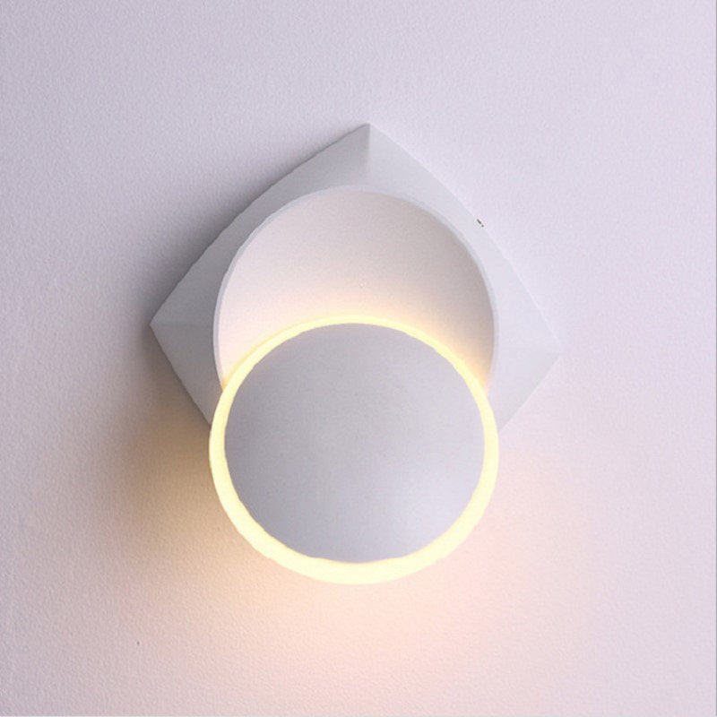 LED现代简约壁灯床头灯酒店工程装修时尚灯具铝压铸灯体源头厂家