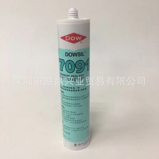 绝缘防水胶 7091 耐高温胶 粘合剂 310ML 陶熙 密封剂 Dowsil