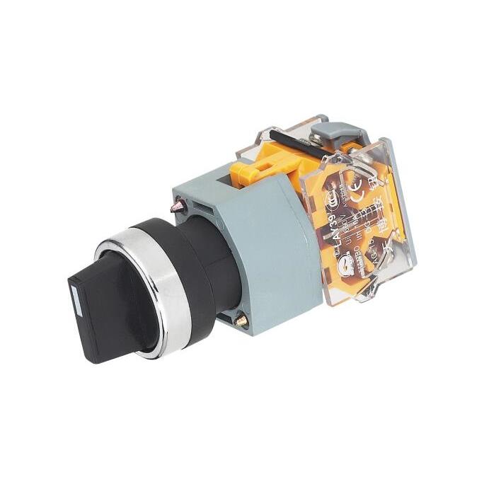 天博按钮 LAY39B-11X2 二位置短柄旋钮 螺丝固定型