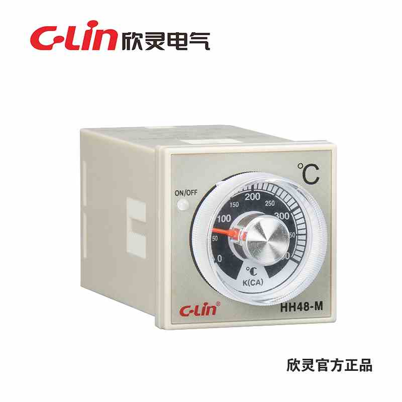 C-lin欣灵指针式温控仪表HH48-M E5C2 K 0-399℃ 温控器HH48M