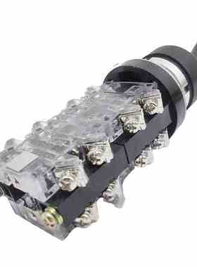 30MM红开HKA1-42Z04 十字主令开关 四向复位摇杆开关8个常开触点