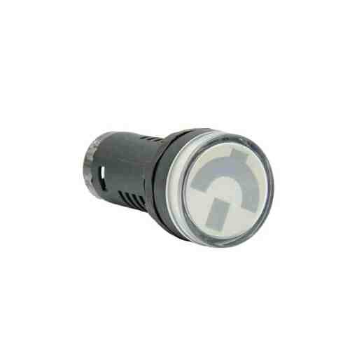 塑料圆形LED信号灯带断路符号警示灯指示灯 22mm AD16-N28