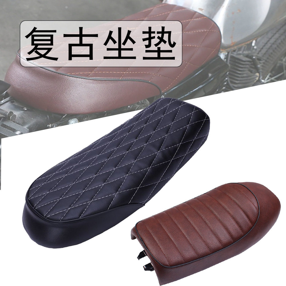 复古改装摩托车驼峰座包