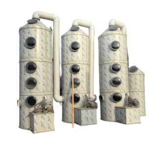 厂家订做PP尾气吸收塔 聚丙烯多级尾气净化塔 废气喷淋塔 大威