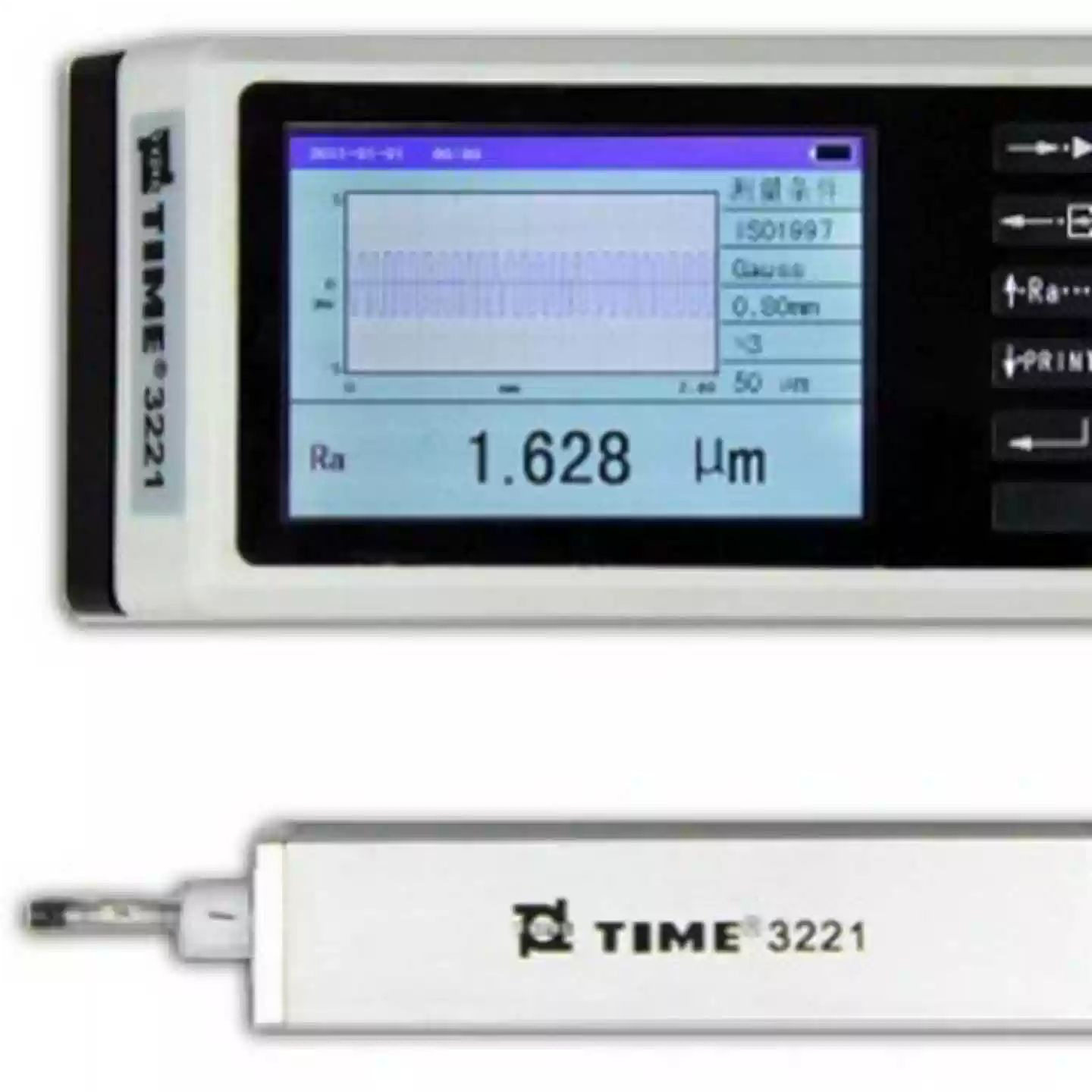 北京时代TIME3221粗糙度仪分体式多功能便携光洁度仪液晶