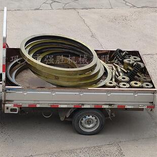 强胜制造烘干机配套轮带滚圈托轮挡轮大齿轮种类多样