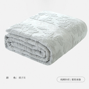 毛巾被纯棉单人床单双人加厚全棉毛巾被毛巾毯成盖毯夏季 老式 薄款