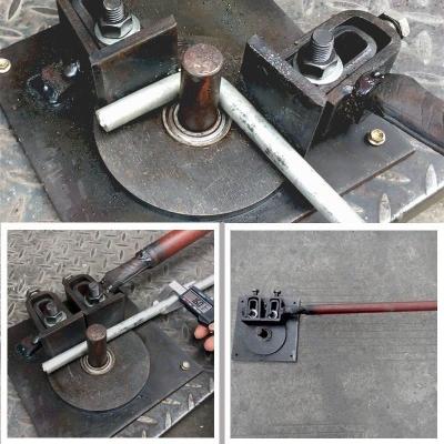 扁铁折弯器小型压铁板折弯机手动工具多功能方管钢筋弯曲机弯箍机