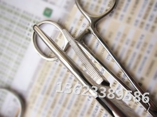 包邮不锈钢大号止血钳 血管钳 宠物动物拨耳毛钳 钓鱼钳拔罐钳子