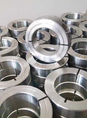 不锈钢开口型固定环光轴定位限位环固定夹锁紧卡环轴套SSCS16 20