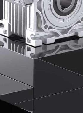 NMV涡轮蜗蜗杆轮rv减速机型步进伺服带电机齿RV25轮小箱R减速器变