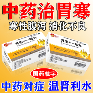 温肾利水胃寒消化不良肾寒腰痛寒性腹泻蒙药升阳十一味丸