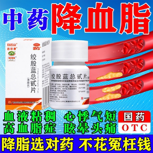 血管清道夫血脂高专用药降血脂疏通心脑血管堵塞脑梗通血管中成药