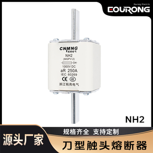 400A 低压熔断器NH2 NH2 350A 315A 刀形熔断器 保险丝保险管300A
