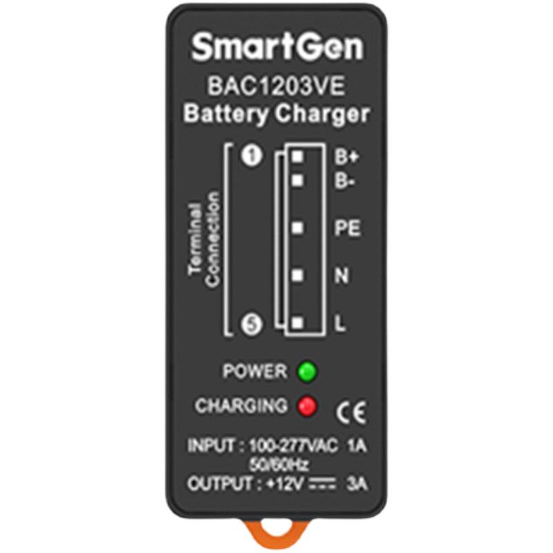 BAC1203VE 众智smartgen发电机组迷你型蓄电池电瓶充电器浮充原装