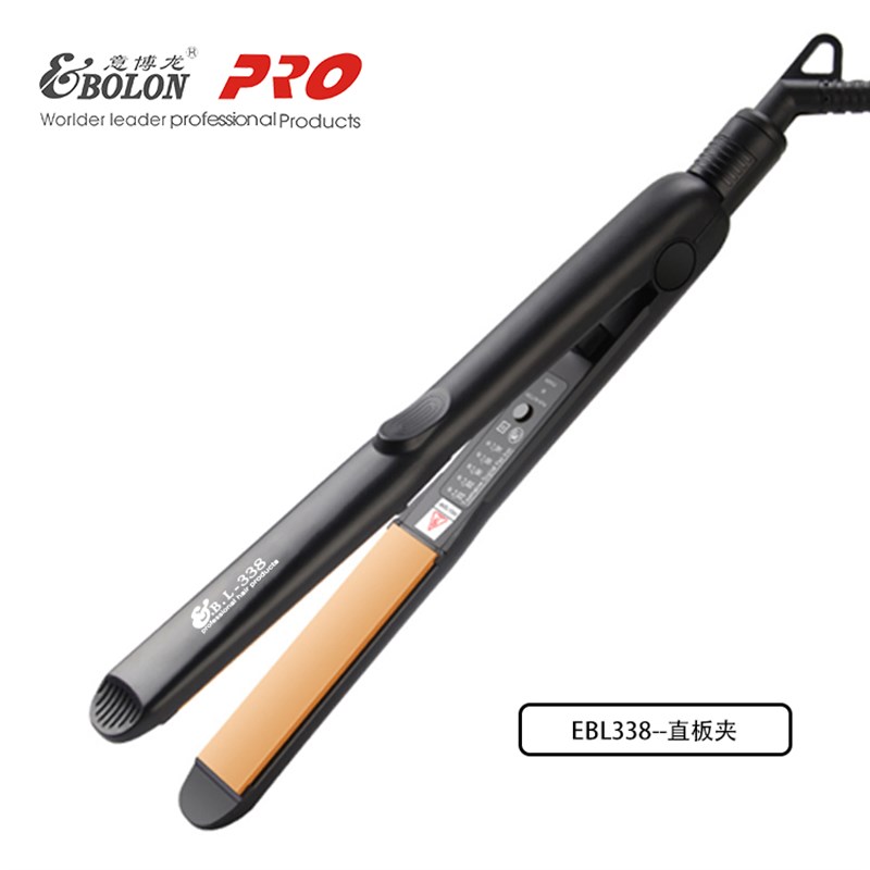 意博龙空气刘海拉直板蓬松夹板发根烫玉米须造型直卷两用陶瓷夹板