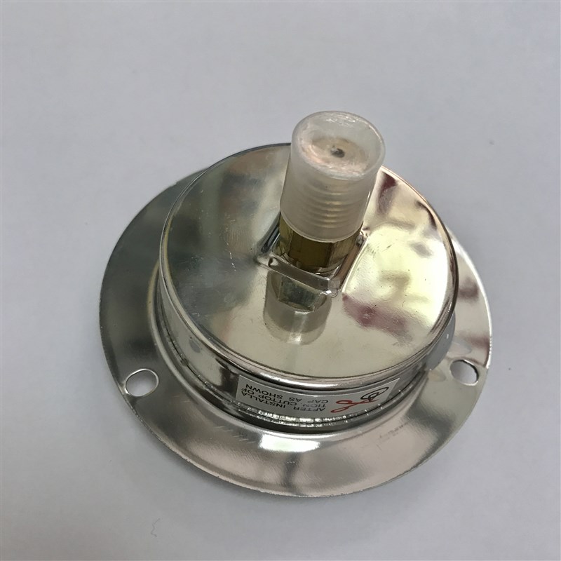 轴向带边耐震压力表 YN-60ZT 1mpa 10kg 螺纹m14x1.5 直径60-61mm