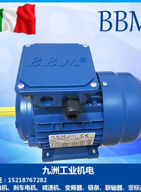 意大利BBM电机刹车马达BM 63 71 80 90C4B5B14B31.85KW现货供应