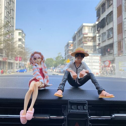 车载蕾姆模型车内饰品摆件中控台汽车情侣创意车子上新款篮球球鞋