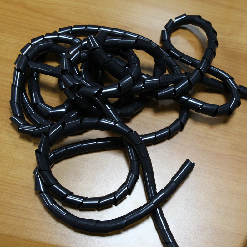 缠绕管/绕线管/理线带/缠线带 黑色 白色图片