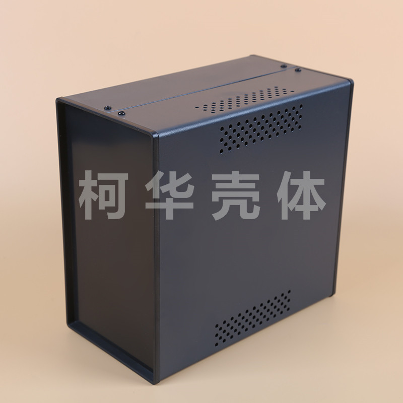 电子电源设备箱 金属壳体 电子仪表机箱 铁壳110*190*200(前后塑