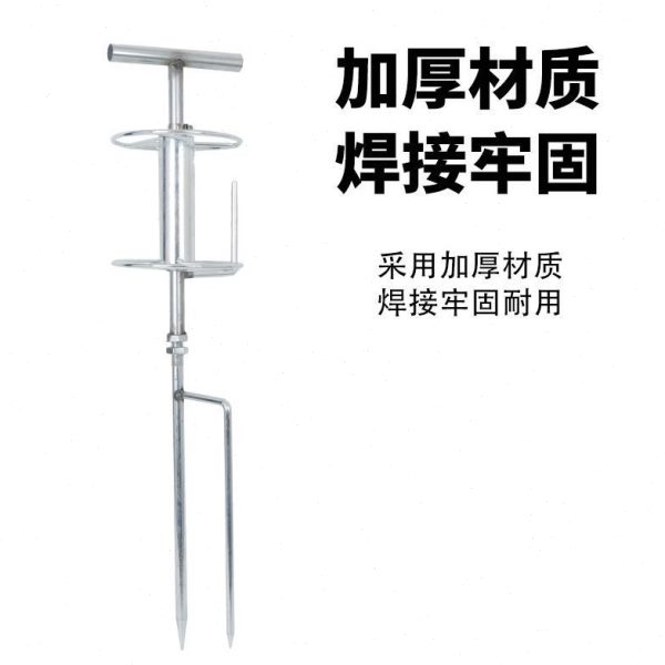 拖神器弯水管拐弯支架打药机拉管子管器农用拉管转收配件地插地浇
