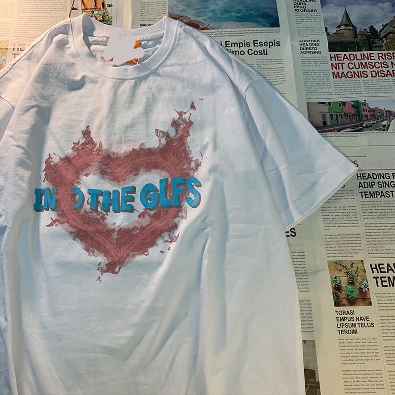 短袖T恤女装2026夏季新款韩版学生宽松慵懒原创ins上衣潮女百搭