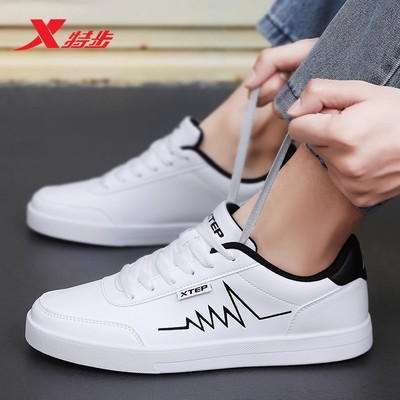 特步官方旗舰店新款板鞋空军一号