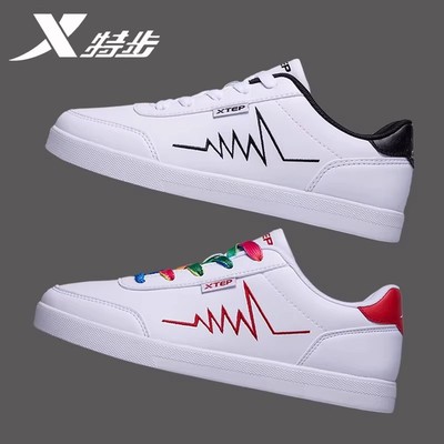 特步官方旗舰店新款板鞋空军一号