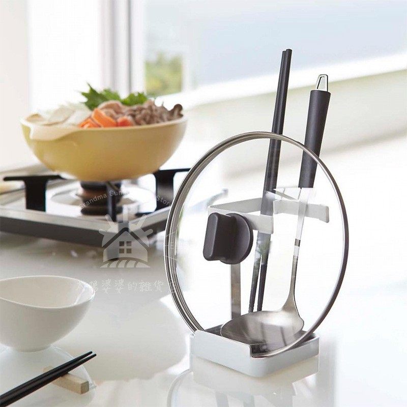 日式迷你锅盖架 厨房多功能收纳架 简约家用锅盖汤勺整理架置物架,收纳整理,书桌收纳置物架,淘宝优惠券,粉丝福利购,淘宝优惠卷