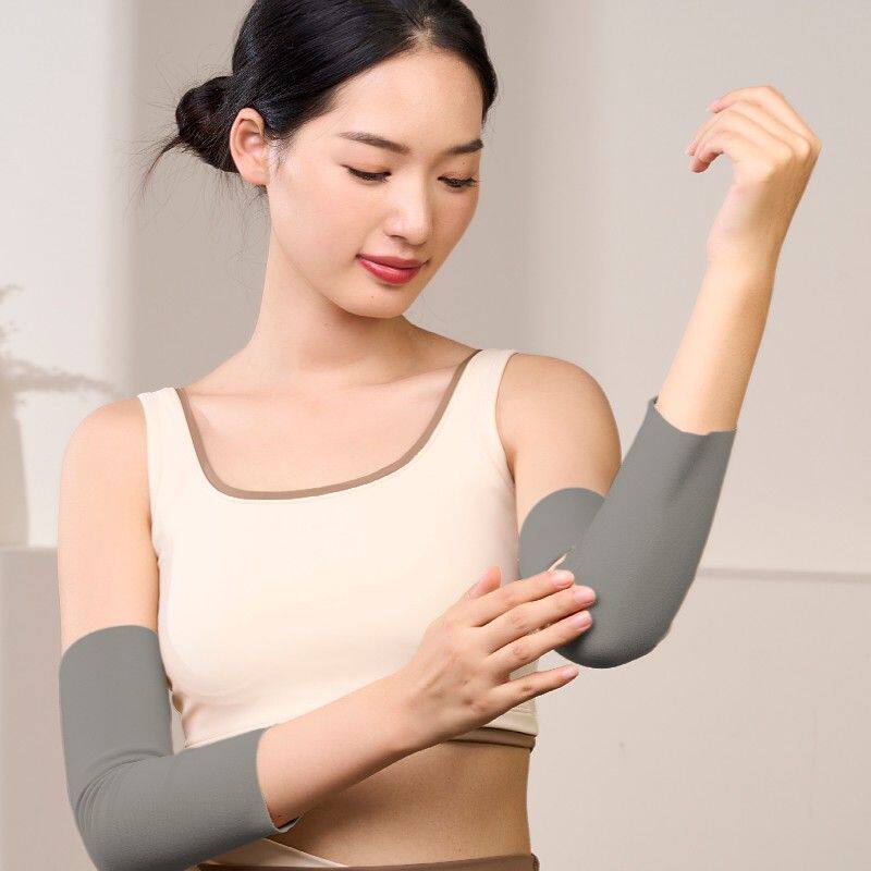 加绒护肘秋冬男女加长款保暖防寒加厚运动手臂套袖护手腕