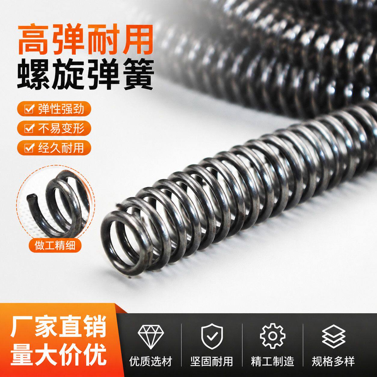 下水道管道堵塞疏通弹簧家用电动工具厨房马桶厕所疏通清理神器