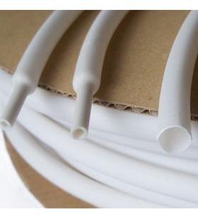 白色热缩管绝缘套管环保阻燃1/2/3/4/5/6/10/12/30mm加厚5米包邮