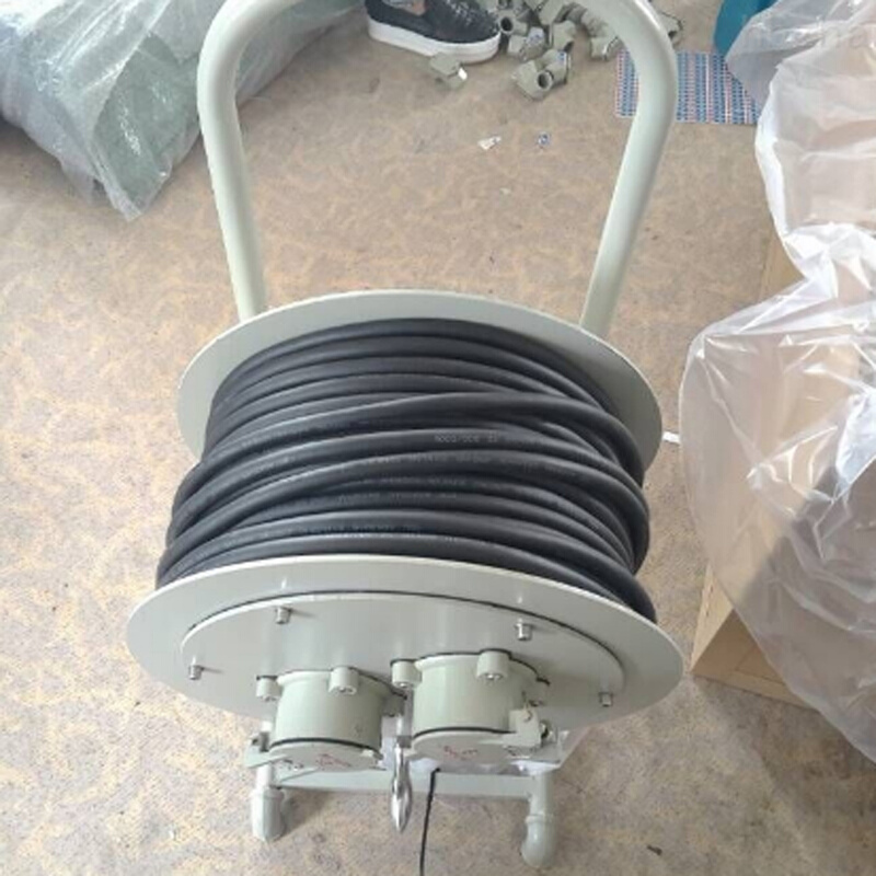 。S-EX3A30 50米防爆电缆盘检修移动式插头带电源开关防爆电缆转