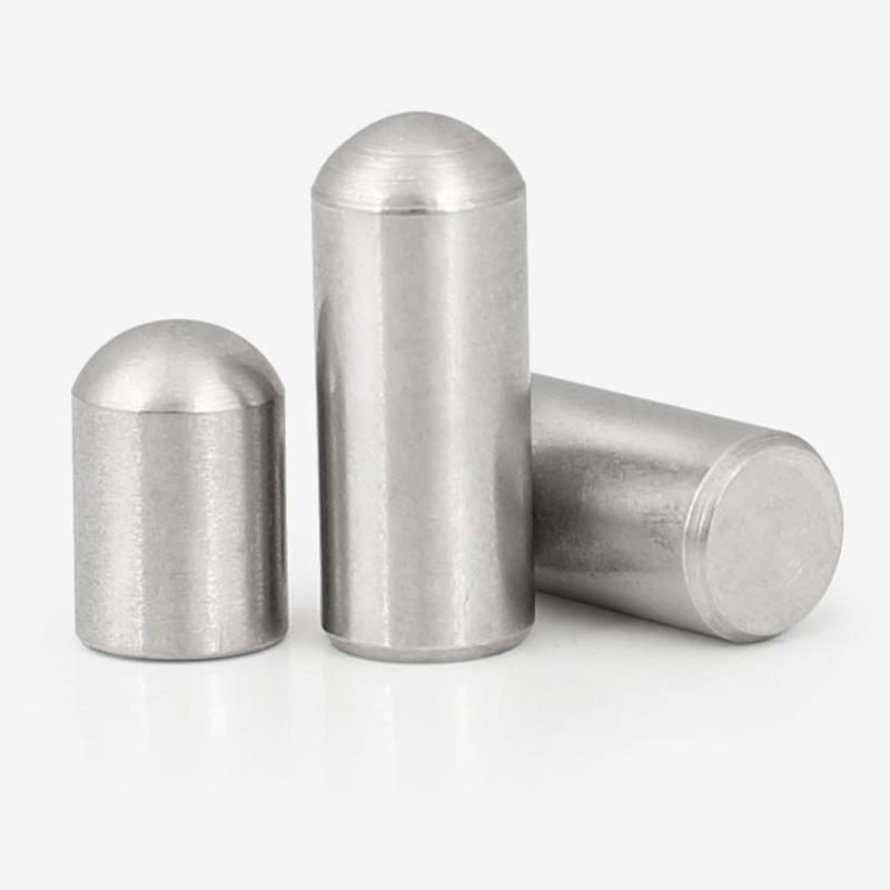 M1.5M2M3M4圆头圆柱销定位销固定销圆头销钉实心销滚针定位PIN销