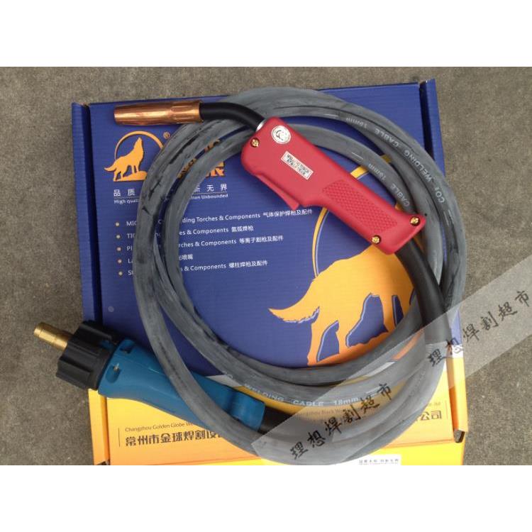 黑狼 二氧保护焊机OTC200A焊枪焊把线二保焊枪OTC80A枪线 高品质