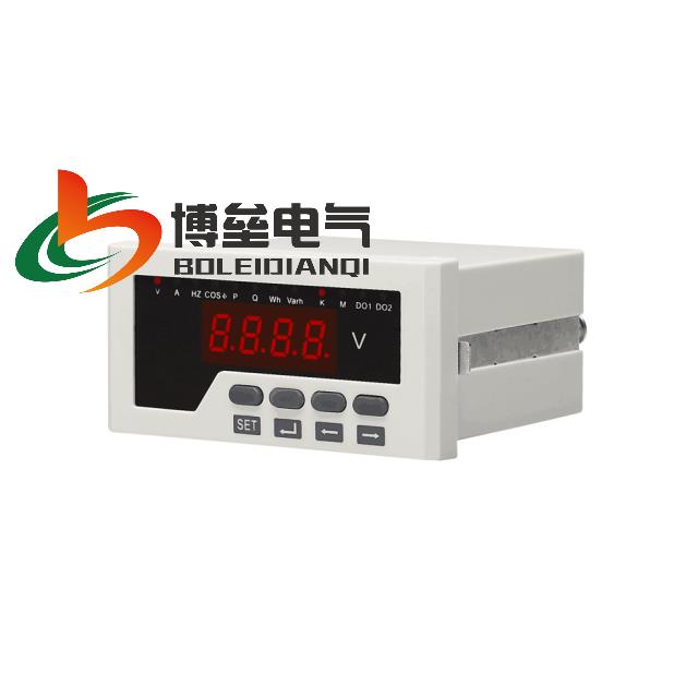 数显直流电压电流功率电能测量组合表|可选RS485通信|继电器报警