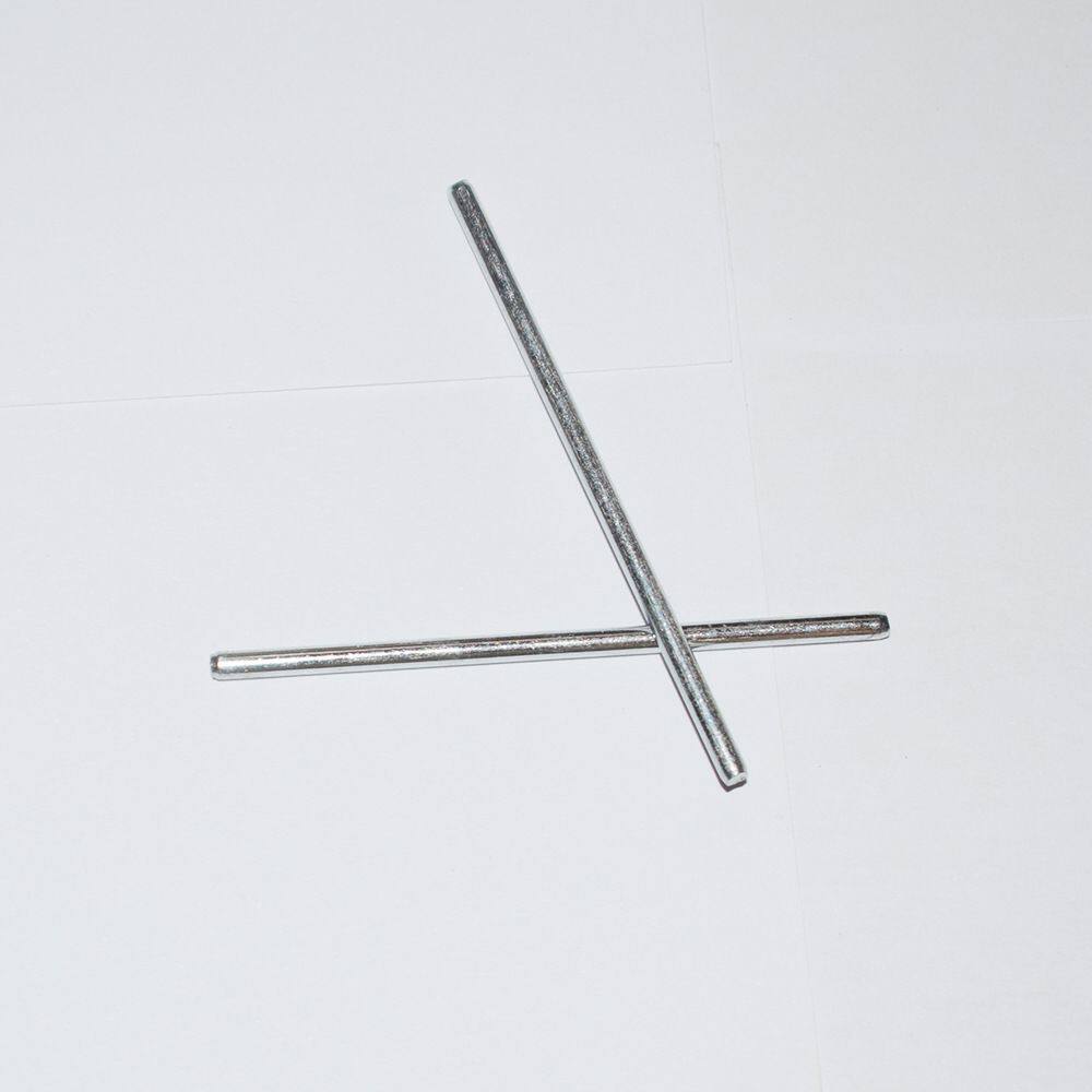 2mm 铁制光轴齿轮传动轴模型拼装 DIY 玩具车轴科技组装配件